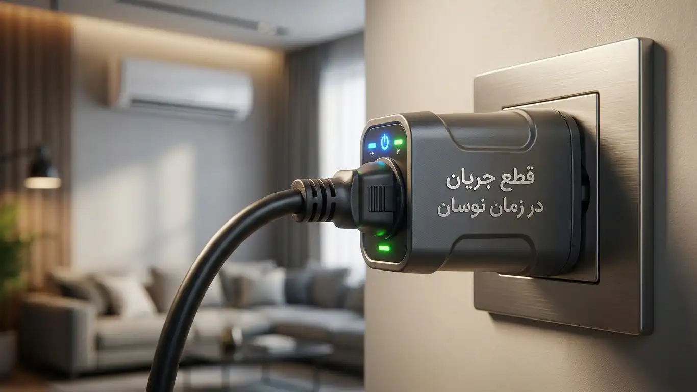 عملکرد محافظ برق کولر گازی هنگام نوسان و قطع جریان